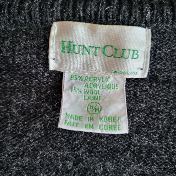 Hunt Club Wool Blend Sweater Size Large - Picture 4 of 7